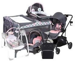 Baby Girl Stroller Travel System With