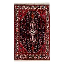 intricately hand knotted persian rug