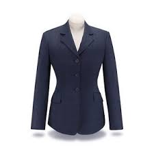 Details About New Rj Classics Ladies Show Coat Navy Plaid D8474 Various Sizes