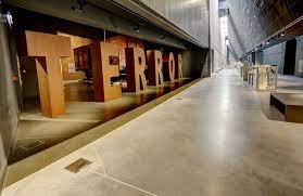 Premium museum custom printed vinyl flooring creates floors that matches your museum exhibit perfectly yet durable enough to hold up to tens of thousands of visitors. Gdansk S New Museum Puts History At The Ground Level