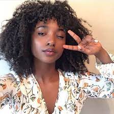 curly hair/ Black girls