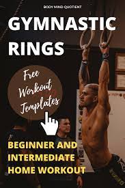 gymnastic rings workout at home