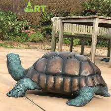 Tortoise Garden Statues Outdoor Bronze