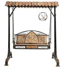 Arts Of India Solid Wood Iron Swing