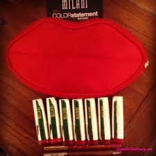 milani color statement lipsticks reds