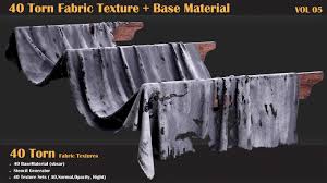 40 torn fabric texture vol 05