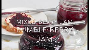 mixed berry jam no pectin low sugar
