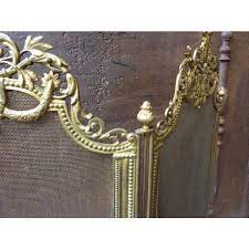 Brass Fireplace Screen P0746 Charles