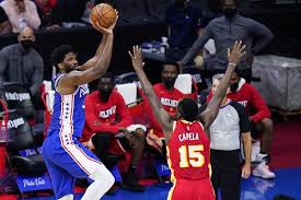The sixers' offense struggled greatly, and atlanta was able to make them pay. Hawks Remain Confident Vs 76ers Despite Embiid S Dominance