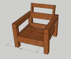 The Perfect Outdoor Chair Free Plans