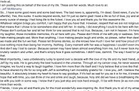husband posts his wife s goodbye letter