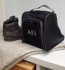 personalised hiking boot bag by big