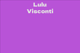 Lulu visconti