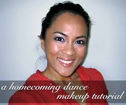 a homecoming dance makeup tutorial