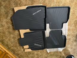 honda accord all weather floor mats for