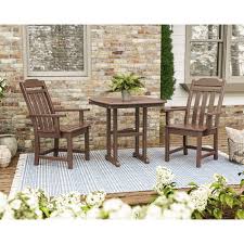 Polywood Country Living 3 Piece Dining