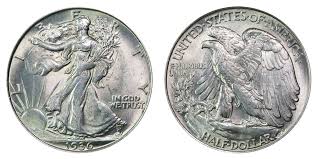 1936 Walking Liberty Half Dollar Coin Value Prices Photos