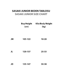 Sasaki Underpants Junior 120 137 Cm