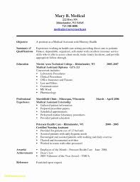 Medical Assistant Duties For Resume Sample New Psdco Org
