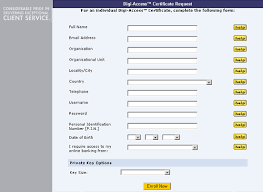 Sample Application Forms Digi Sign The Certificate Corporation