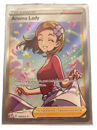 Aroma Lady Full Art Trainer Ultra Rare 199/203 Evolving Skies Pokemon TCG  NM/M | eBay