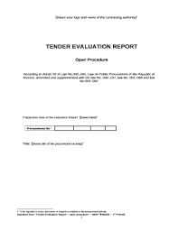 editable evaluation report templates