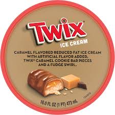 twix ice cream reduced fat