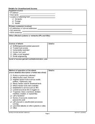 How To Write A Security Incident Report Sample Templates