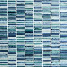 Stacked Glass Mosaic Tile