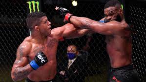 Keep up with the latest ufc results including massive marquee event coverage like ufc 217 results. Ufc Fight Night Results Highlights Gilbert Burns Dominates Tyron Woodley In One Sided Beatdown Cbssports Com