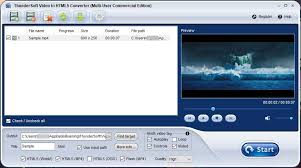 ThunderSoft Video to HTML5 Converter 3.8.0 Full + Crack – Pirate4All