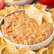 cheesy sausage dip with rotel the