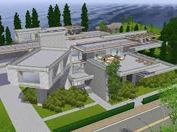 The Sims Resource Large Modern Mansion
