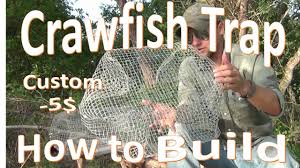 diy crawfish trap build my custom 5