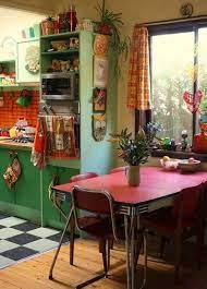 bohemian kitchen decor
