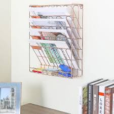 Creative Wall Mounted Metal Bookshelf