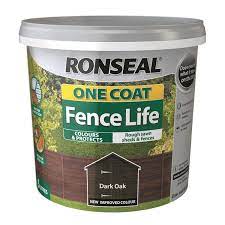 Ronseal Onecoat Fencelife 5 Litre Dark