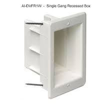 Recessed Single Dual Electrical Boxes