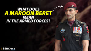maroon beret mean in the armed forces