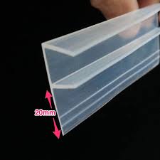 Door seals are perfect for entrances, offices, conference rooms, bedrooms, dormitories, apartment. Shower Door Bottom Seal Strip Flexible Gap Seal Strip F Type 3 Meter Frameless Glass Shower Screen Door Seal Weather Stripping For 4 6 Mm Glass Horizontally Sliding Door And Windows Shower Enclosures
