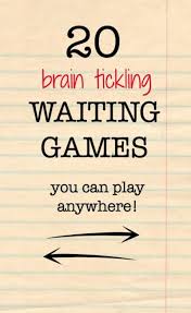 20 waiting games for kids that will