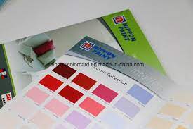 Material Wall Paint Color Card Book