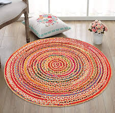 indian home decor jute rug handmade carpet
