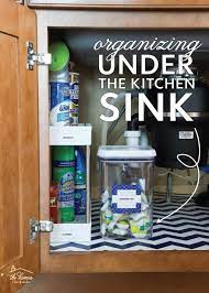cabinet under the kitchen sink