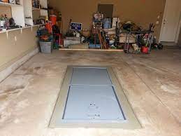 storm shelter in your garage