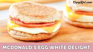 mcdonald s egg white delight you