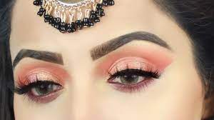 indian muslim wedding eye makeup look