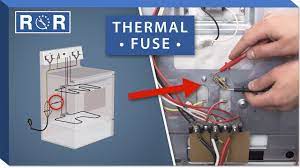oven thermal fuse testing
