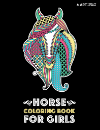 Carl jung was the first psychologist who used applying. Horse Coloring Book For Girls Advanced Coloring Pages For Tweens Older Kids Girls Detailed Designs Patterns Zendoodle Animals Horses Colts Practice For Stress Relief Relaxation Buy Online In