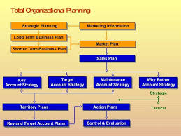 Total Organizational Planning Sales Plan Target Account Strategy Key